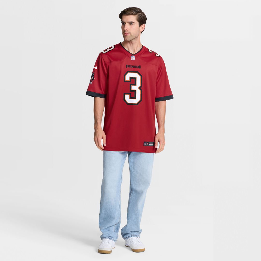 Rueben Bain Jr. Tampa Bay Buccaneers Nike 2026 NFL Draft First Round Pick No. 15 Team Game Jersey - Red Official NFL Team Apparel Football Fan Gear