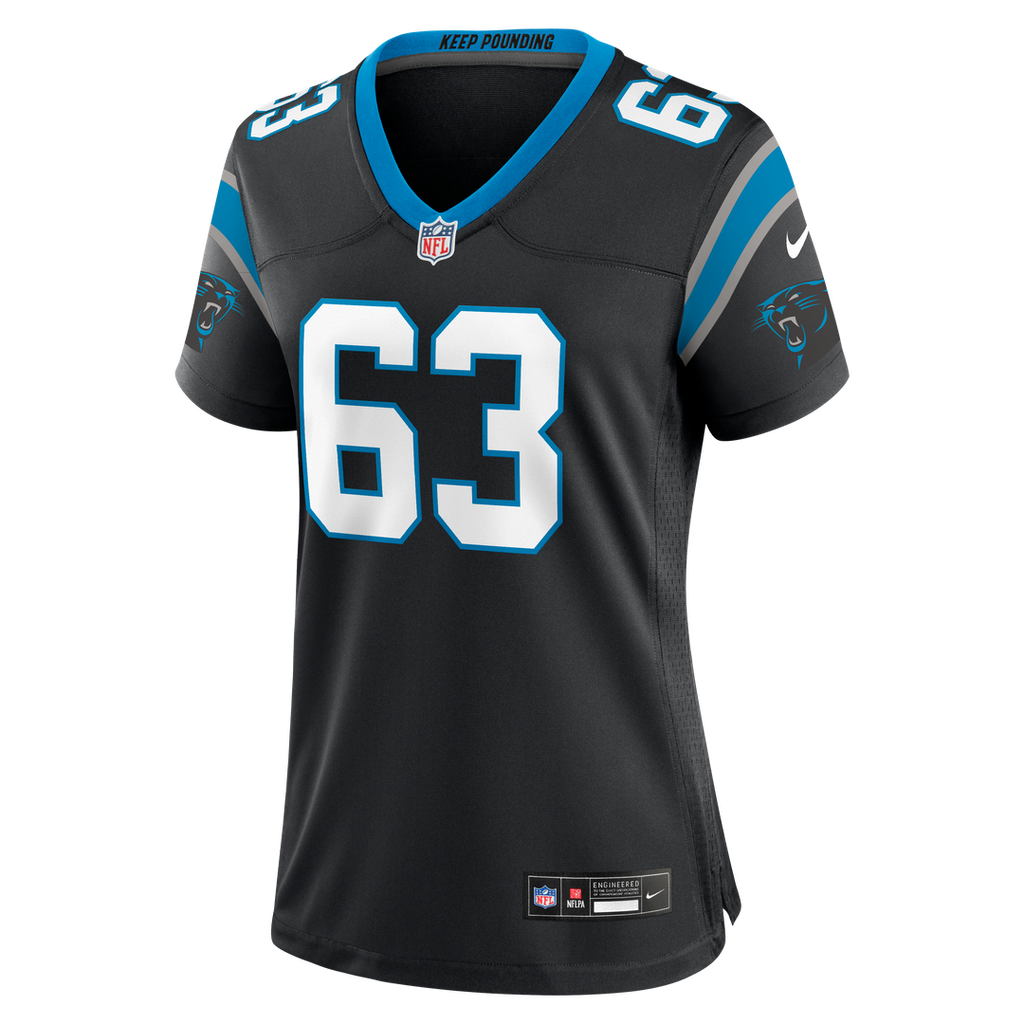 Rasheed Walker Carolina Panthers Nike Women's Team Game Jersey - Black Official NFL Team Apparel Football Fan Gear