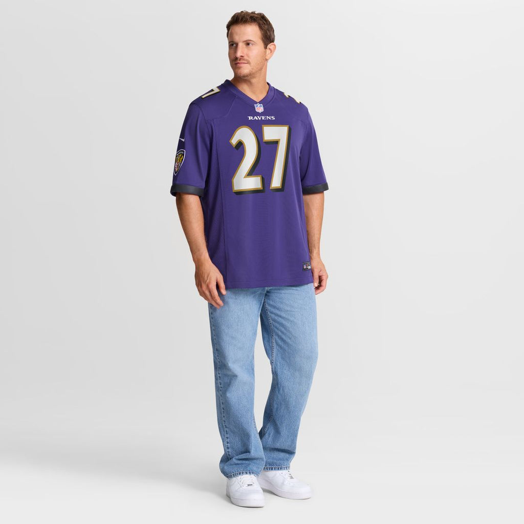 T.J. Tampa Baltimore Ravens Nike Team Game Jersey - Purple Official NFL Team Apparel Football Fan Gear