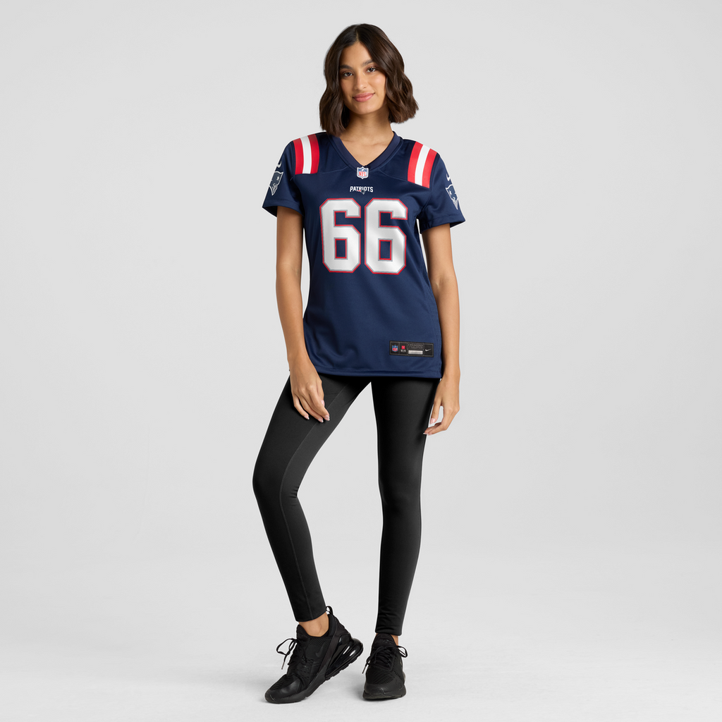 Will Campbell New England Patriots Nike Women's Team Game Jersey - Navy Official NFL Team Apparel Football Fan Gear