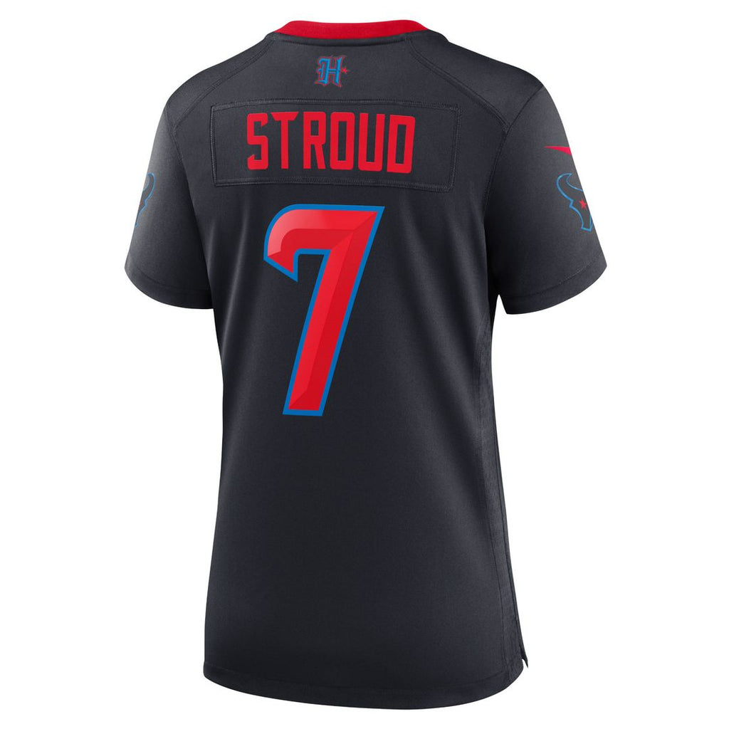 C.J. Stroud Houston Texans Nike Women's Alternate Game Jersey - Navy Official NFL Team Apparel Football Fan Gear