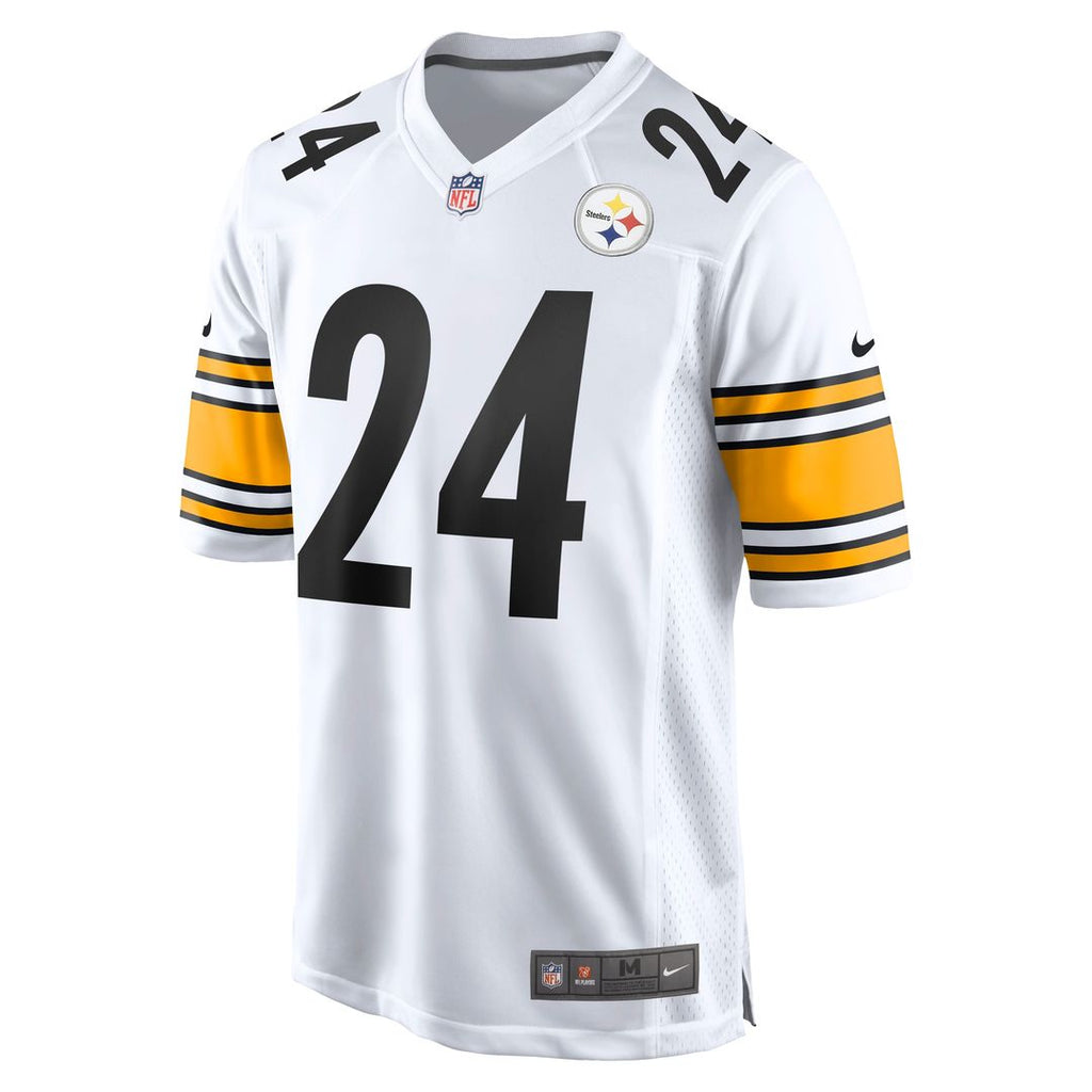 Joey Porter Jr. Pittsburgh Steelers Nike Away Game Jersey - White Official NFL Team Apparel Football Fan Gear