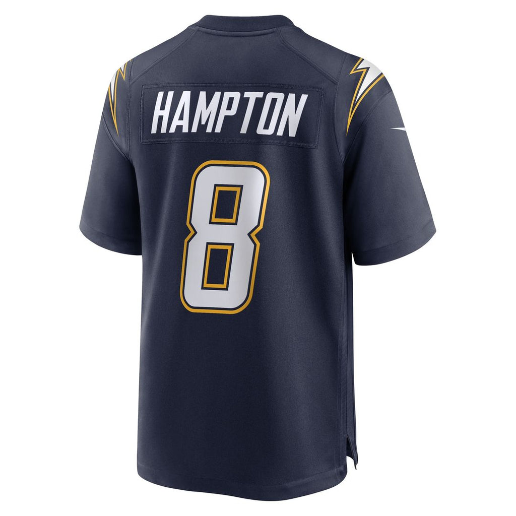 Omarion Hampton Los Angeles Chargers Nike Game Player Jersey - Powder Blue Official NFL Team Apparel Football Fan Gear