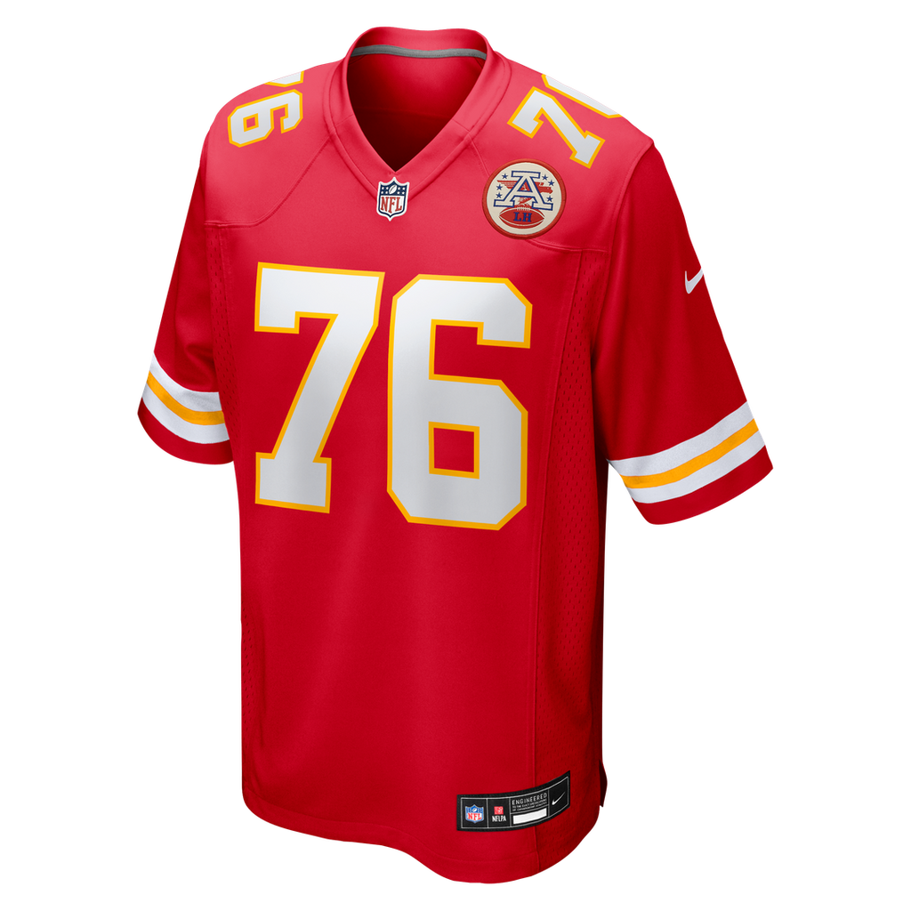 Kingsley Suamataia Kansas City Chiefs Nike Game Jersey - Red Official NFL Team Apparel Football Fan Gear