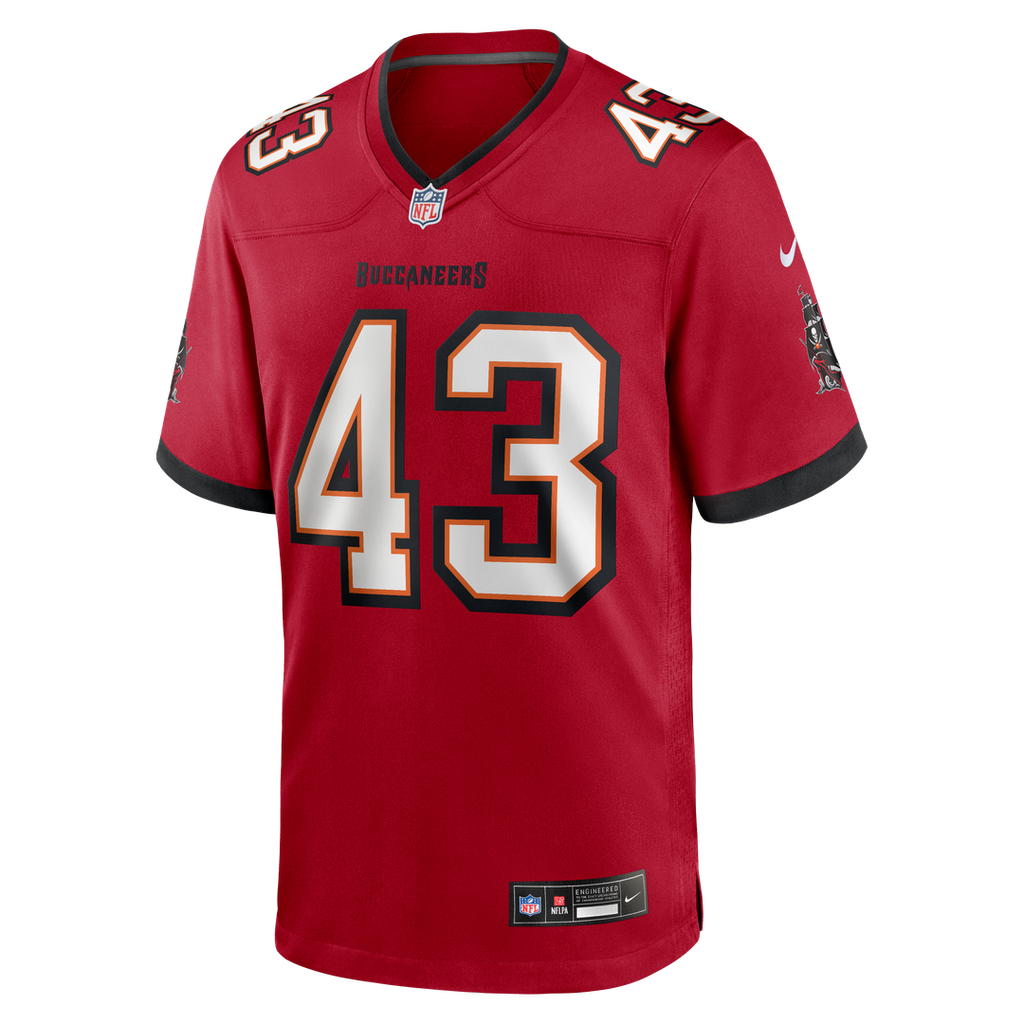 Chris Braswell Tampa Bay Buccaneers Nike Game Jersey - Red Official NFL Team Apparel Football Fan Gear