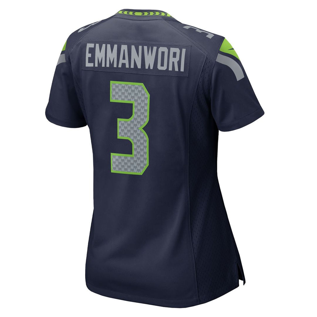 Nick Emmanwori Seattle Seahawks Nike Women's Team Game Jersey - College Navy Official NFL Team Apparel Football Fan Gear