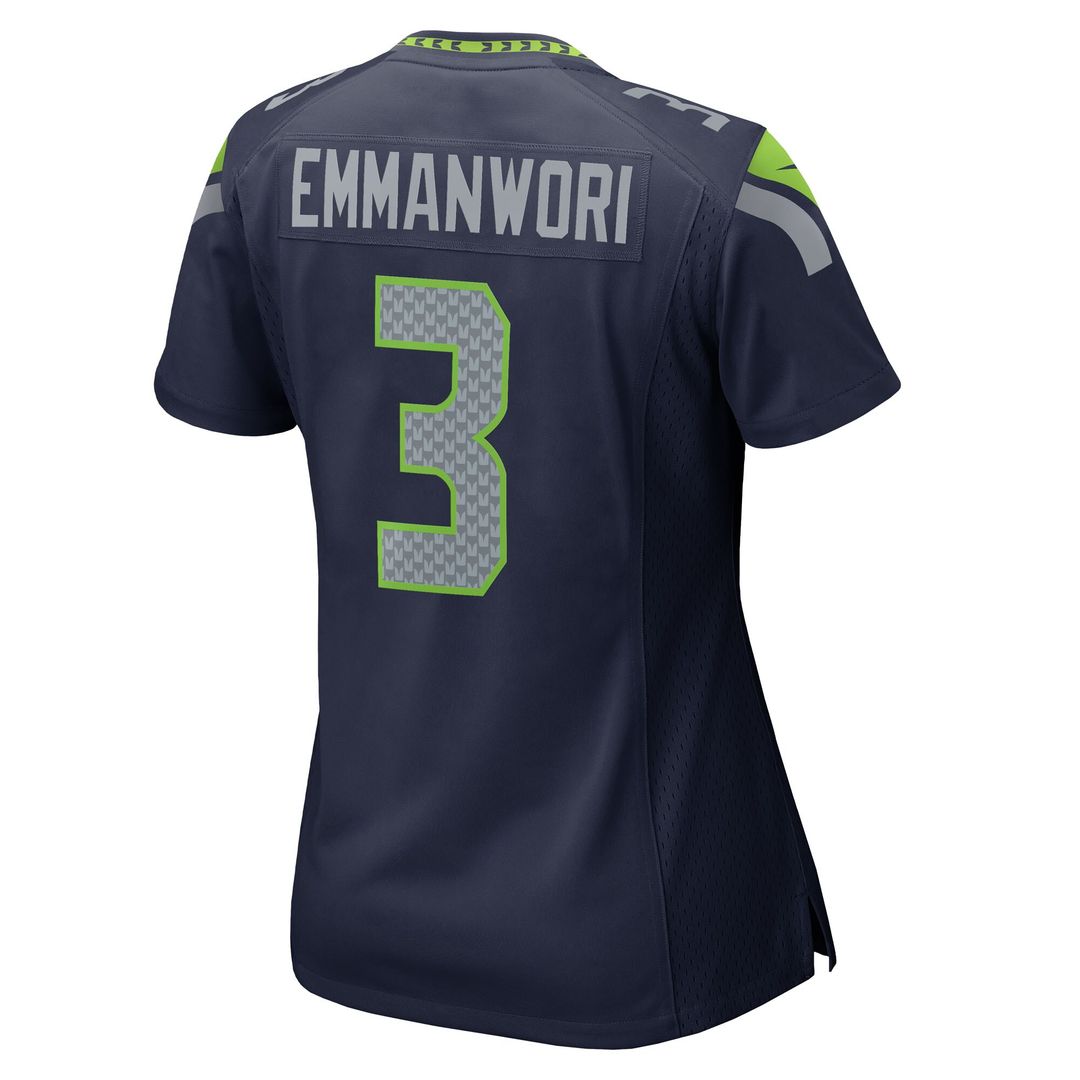 Nick Emmanwori Seattle Seahawks Nike Women's Team Game Jersey - College Navy Official NFL Team Apparel Football Fan Gear
