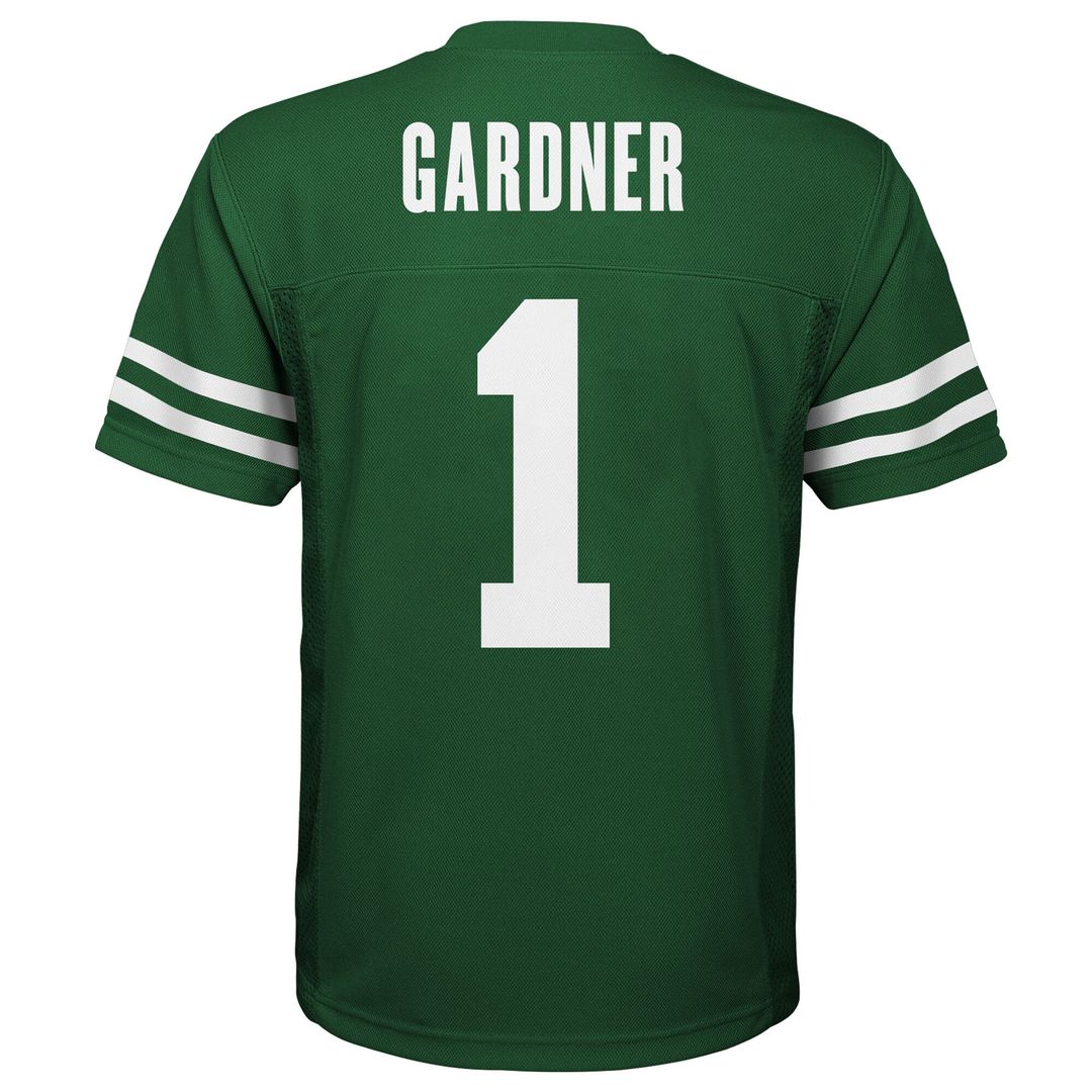 Ahmad Sauce Gardner New York Jets Youth Replica Player Jersey - Green Official NFL Team Apparel Football Fan Gear