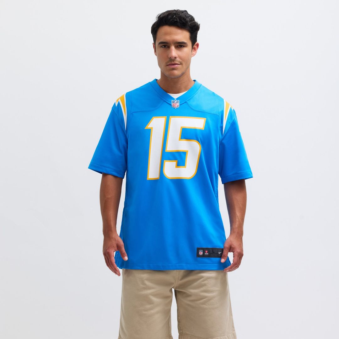 Ladd McConkey Los Angeles Chargers Nike Alternate Super Chargers Game Player Jersey - Navy Official NFL Team Apparel Football Fan Gear