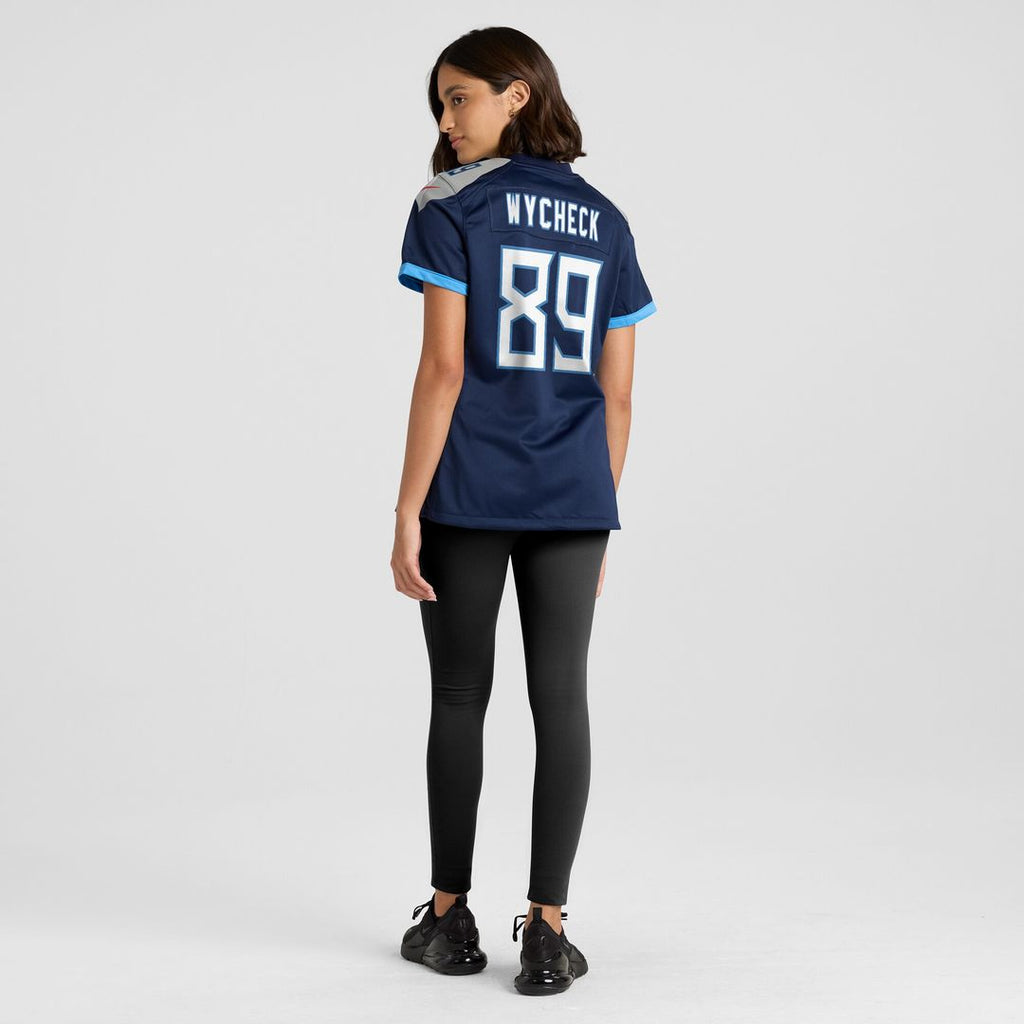 Frank Wycheck Tennessee Titans Nike Women's Game Retired Player Jersey - Navy Official NFL Team Apparel Football Fan Gear