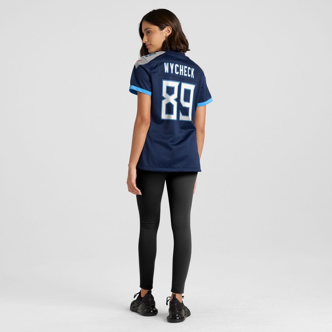 Frank Wycheck Tennessee Titans Nike Women's Game Retired Player Jersey - Navy Official NFL Team Apparel Football Fan Gear