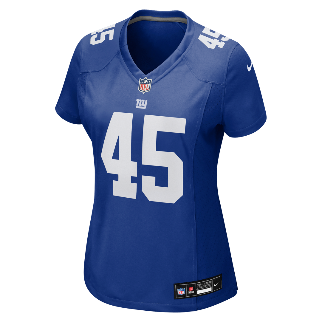 Patrick Ricard New York Giants Nike Women's Team Game Jersey - Royal Official NFL Team Apparel Football Fan Gear