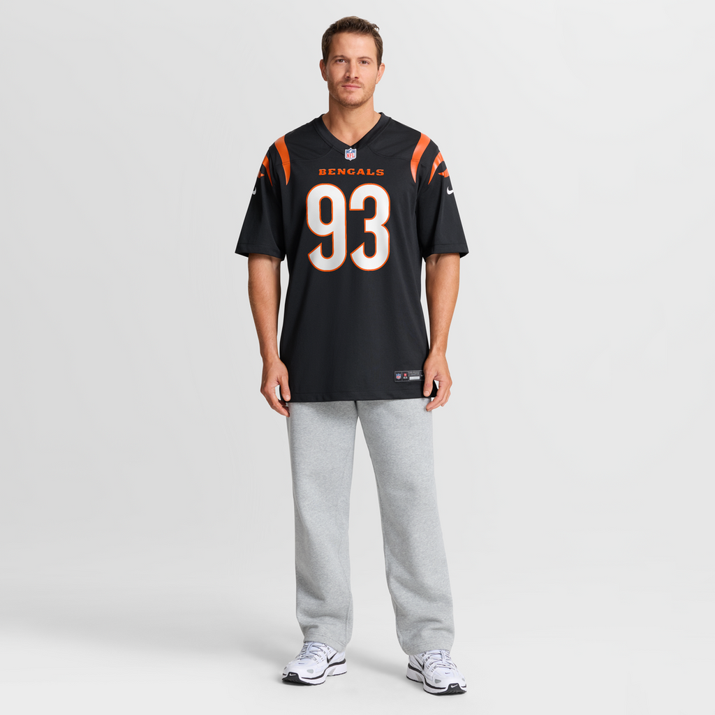 Jonathan Allen Cincinnati Bengals Nike Team Game Jersey - Black Official NFL Team Apparel Football Fan Gear