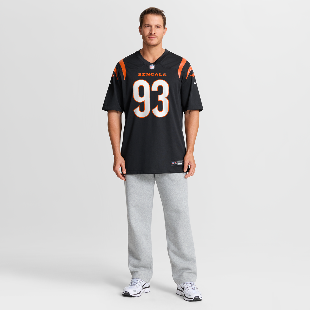 Jonathan Allen Cincinnati Bengals Nike Team Game Jersey - Black Official NFL Team Apparel Football Fan Gear