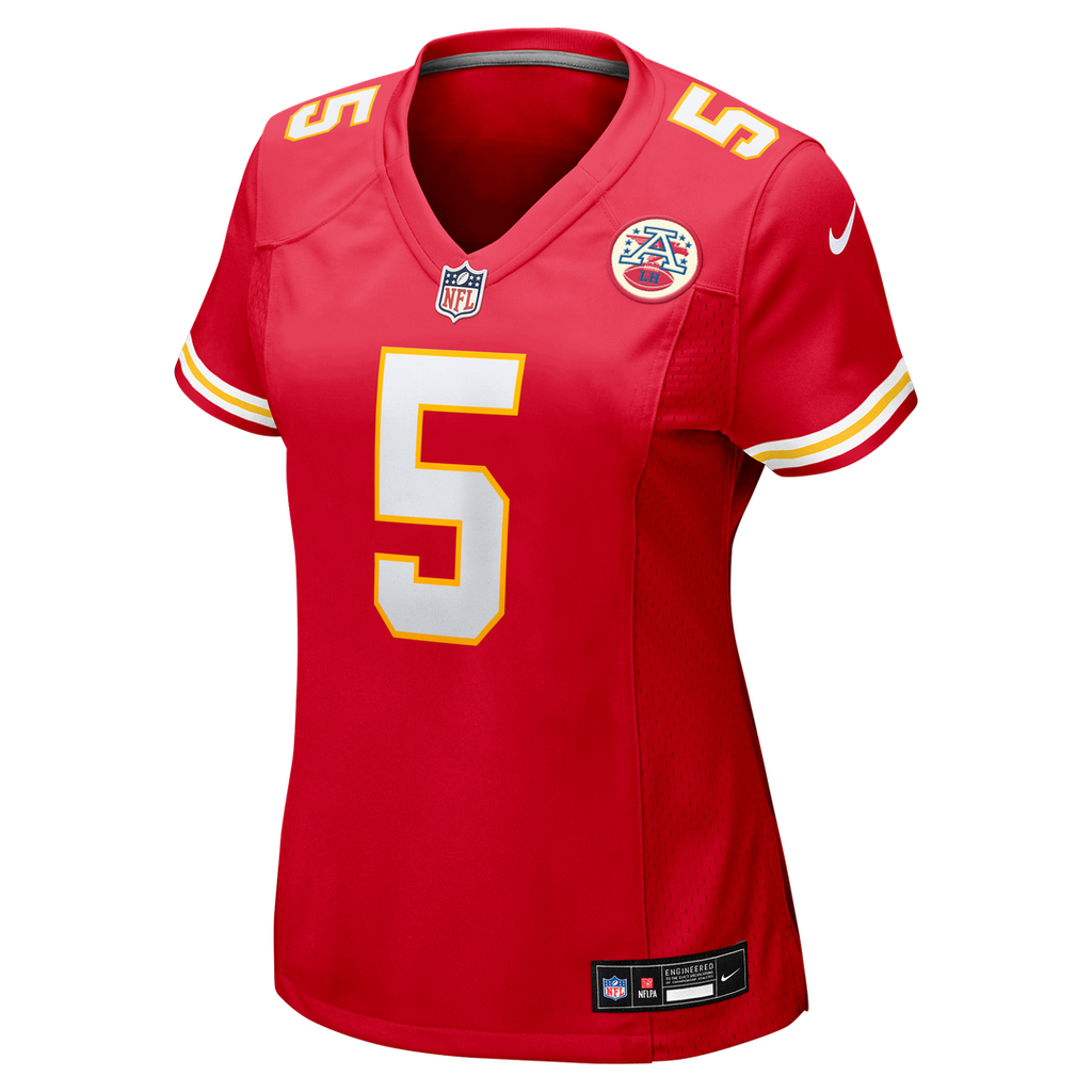 Mansoor Delane Kansas City Chiefs Nike Women's Game Jersey - Red Official NFL Team Apparel Football Fan Gear