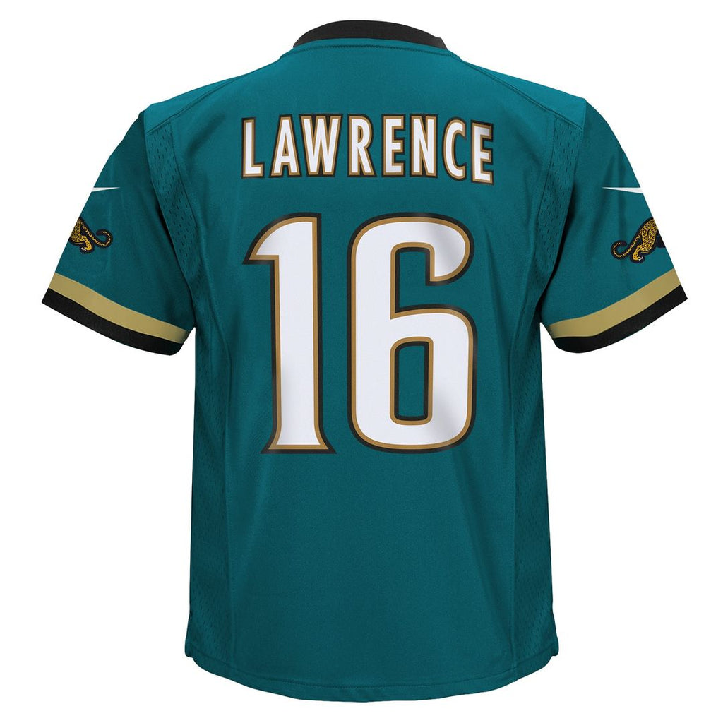 Trevor Lawrence Jacksonville Jaguars Nike Toddler Prowler Throwback Player Game Jersey - Teal Official NFL Team Apparel Football Fan Gear