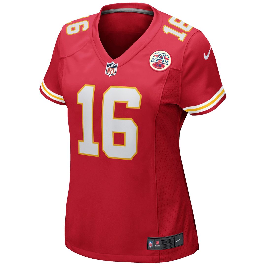 Len Dawson Kansas City Chiefs Nike Women's Game Retired Player Jersey - Red Official NFL Team Apparel Football Fan Gear