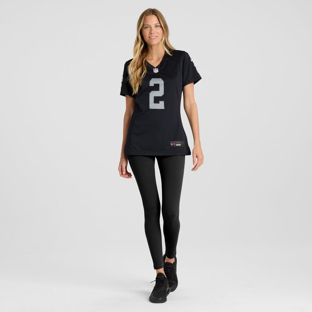 Daniel Carlson Las Vegas Raiders Nike Women's Player Game Jersey - Black Official NFL Team Apparel Football Fan Gear