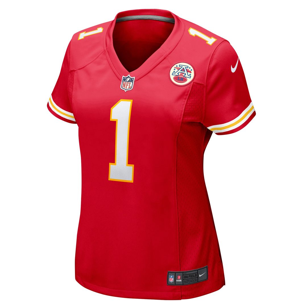 Xavier Worthy Kansas City Chiefs Nike Women's Game Jersey - Red Official NFL Team Apparel Football Fan Gear