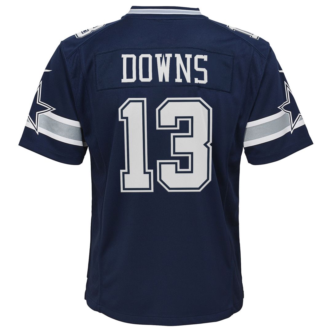 Caleb Downs Dallas Cowboys Nike Youth Team Game Jersey - Navy Official NFL Team Apparel Football Fan Gear