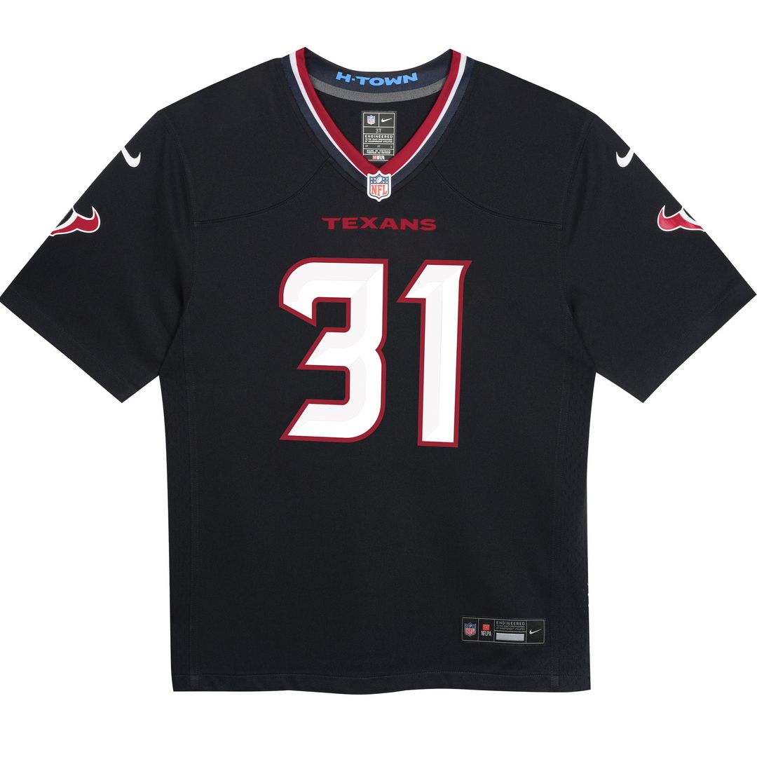 Dameon Pierce Houston Texans Nike Toddler Game Jersey - Navy Official NFL Team Apparel Football Fan Gear
