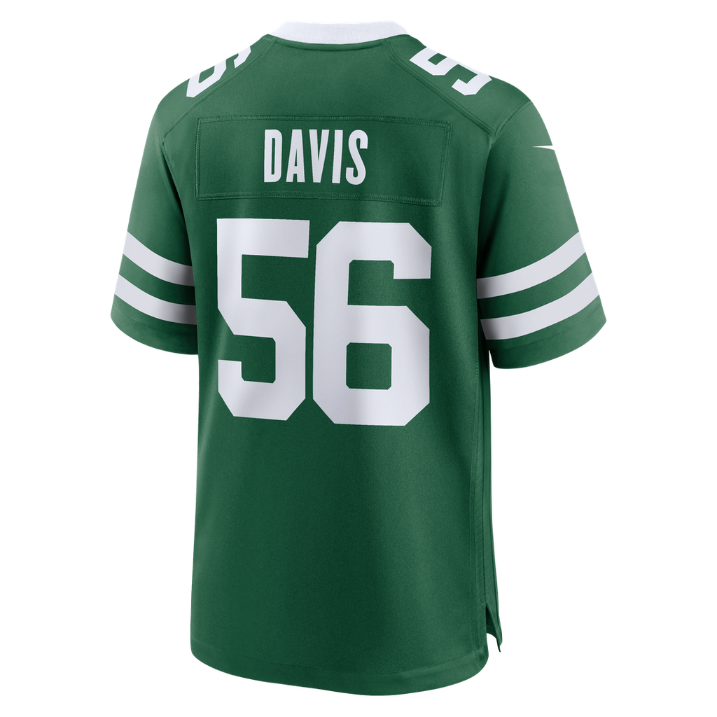Demario Davis New York Jets Nike Team Game Jersey - Legacy Green Official NFL Team Apparel Football Fan Gear