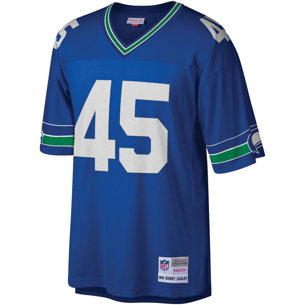 Kenny Easley Seattle Seahawks Mitchell & Ness Legacy Replica Jersey - Royal Official NFL Team Apparel Football Fan Gear