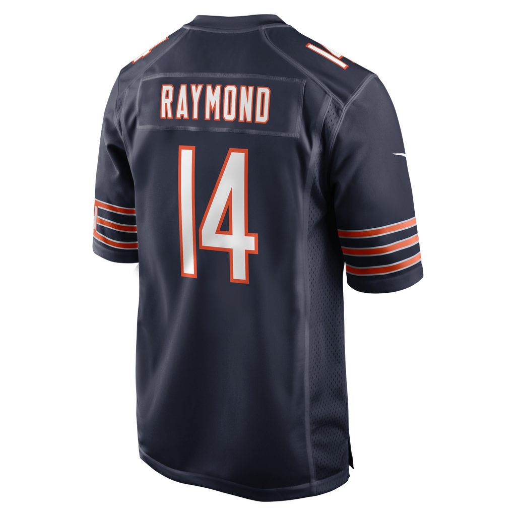 Kalif Raymond Chicago Bears Nike Team Game Jersey - Navy Official NFL Team Apparel Football Fan Gear