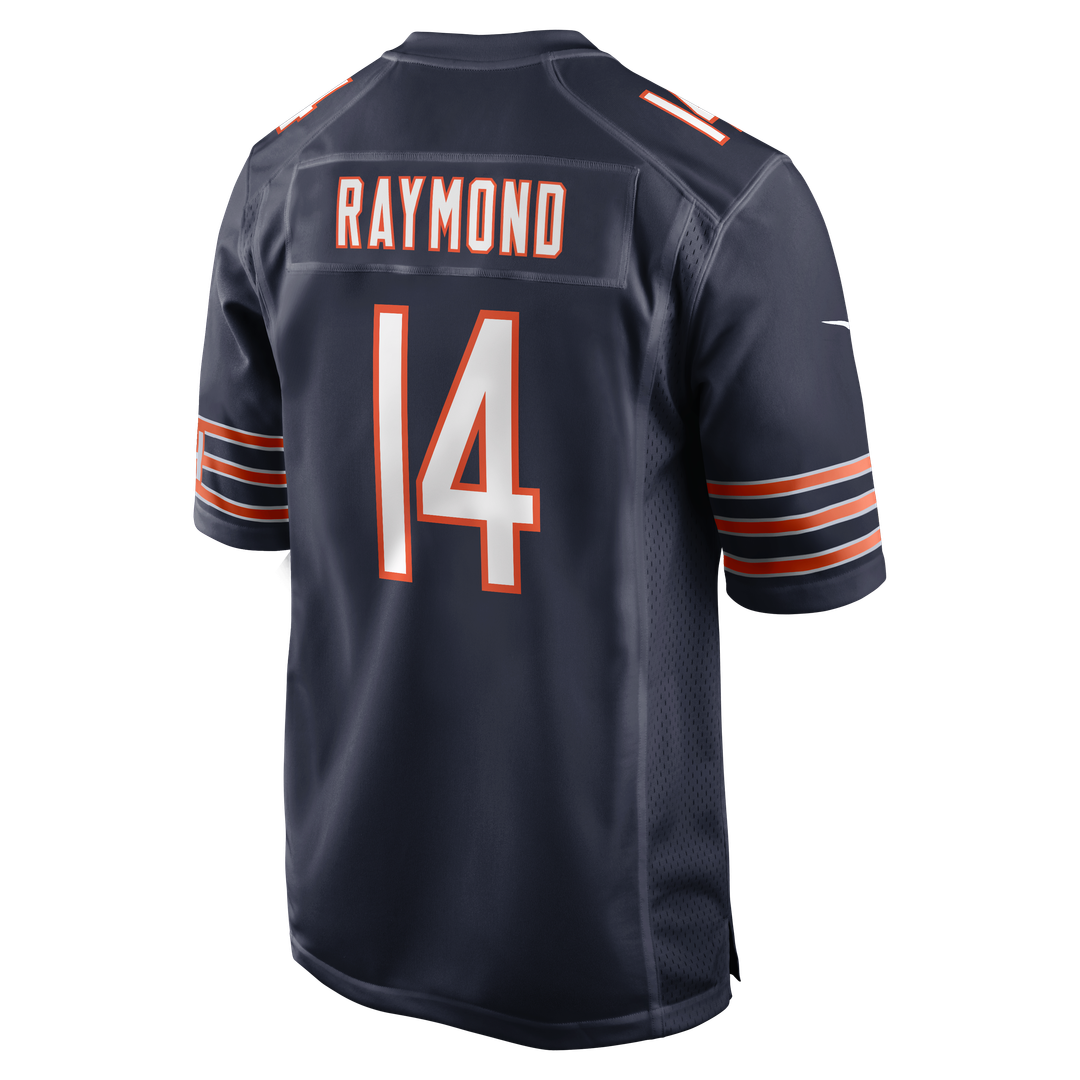 Kalif Raymond Chicago Bears Nike Team Game Jersey - Navy Official NFL Team Apparel Football Fan Gear
