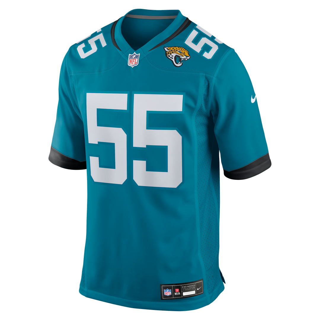 Dequan Jackson Jacksonville Jaguars Nike Game Jersey - Teal Official NFL Team Apparel Football Fan Gear