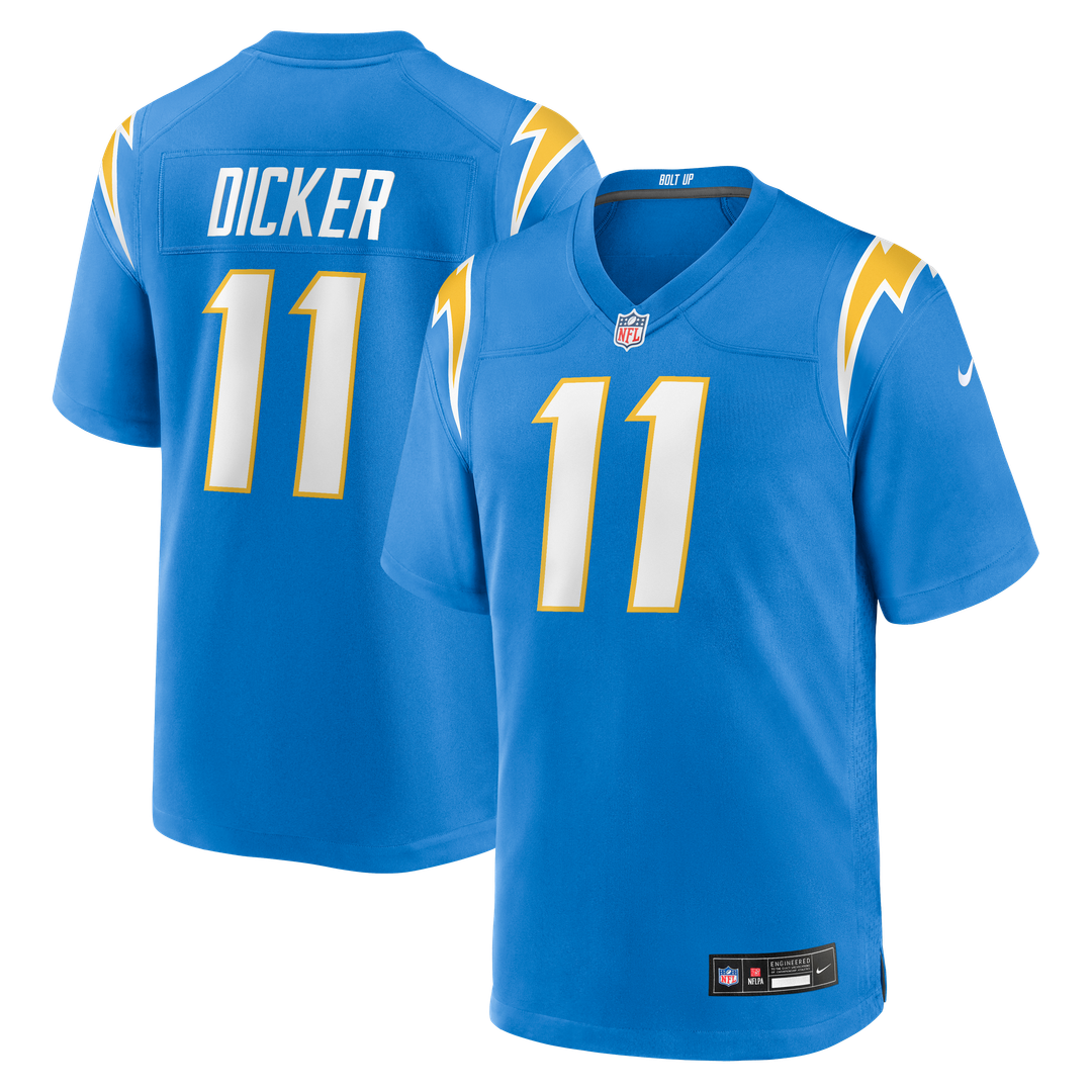 Cameron Dicker Los Angeles Chargers Nike Game Jersey - Powder Blue Official NFL Team Apparel Football Fan Gear
