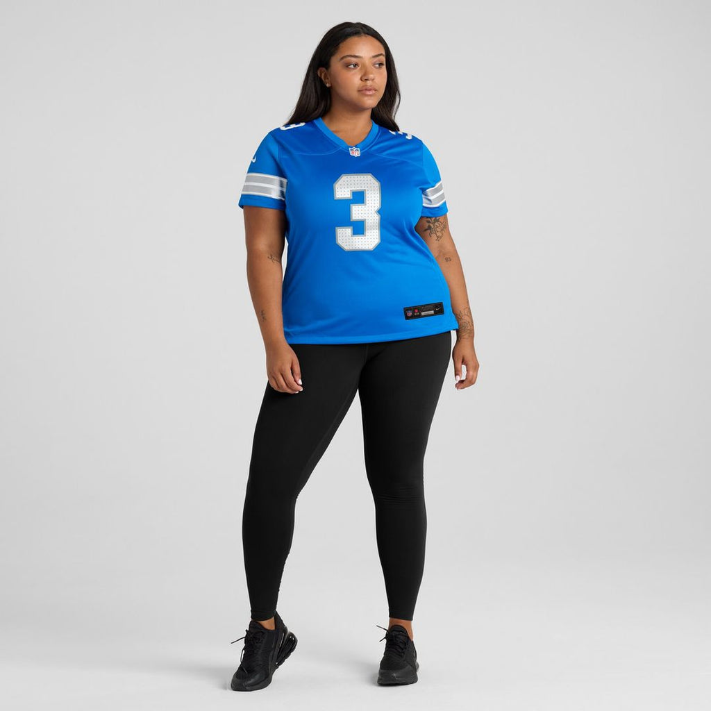 Jack Fox Detroit Lions Nike Women's Team Game Jersey - Blue Official NFL Team Apparel Football Fan Gear