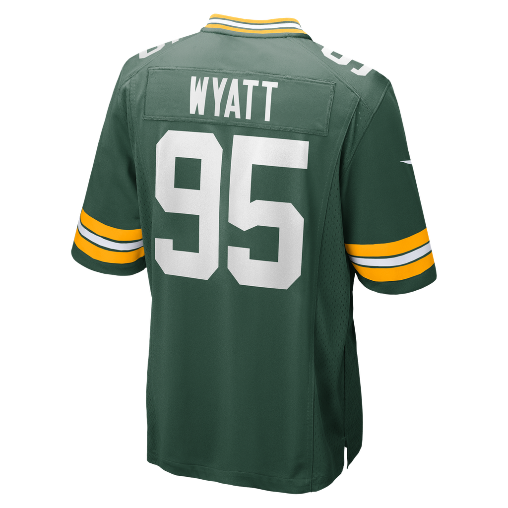 Devonte Wyatt Green Bay Packers Nike Player Game Jersey - Green Official NFL Team Apparel Football Fan Gear