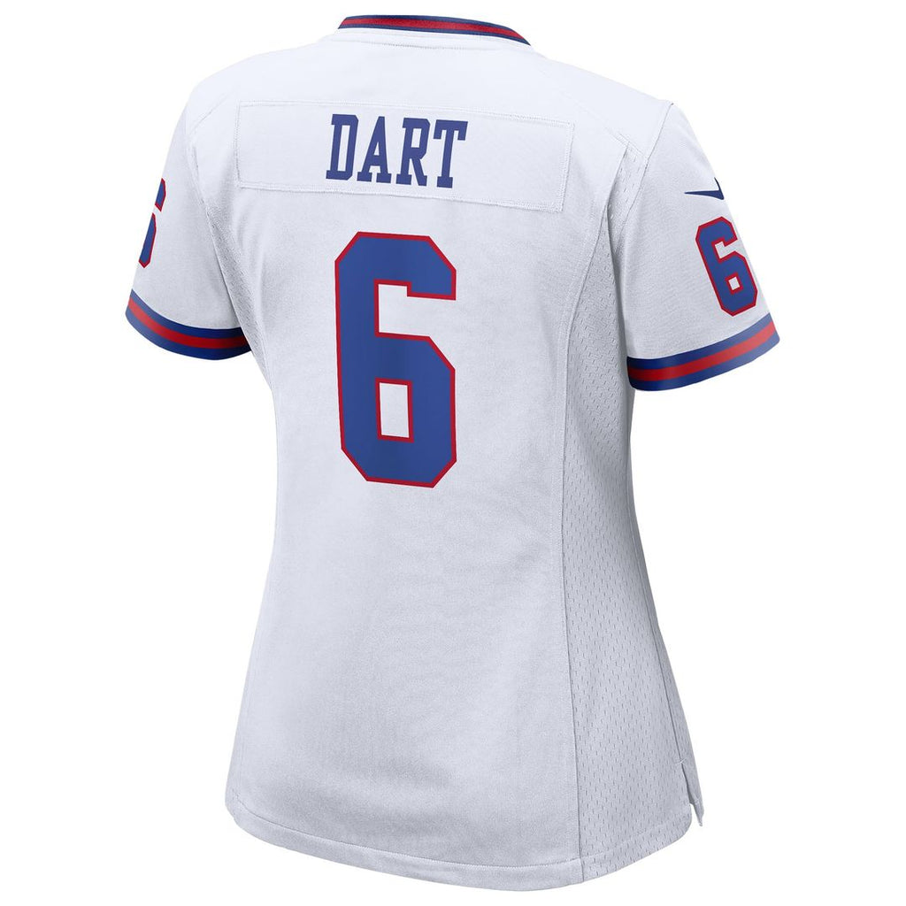 Jaxson Dart New York Giants Nike Women's Alternate Vintage White Game Jersey - White Official NFL Team Apparel Football Fan Gear