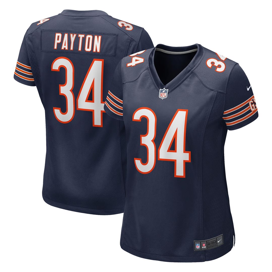 Walter Payton Chicago Bears Nike Women's Game Retired Player Jersey - Navy Official NFL Team Apparel Football Fan Gear