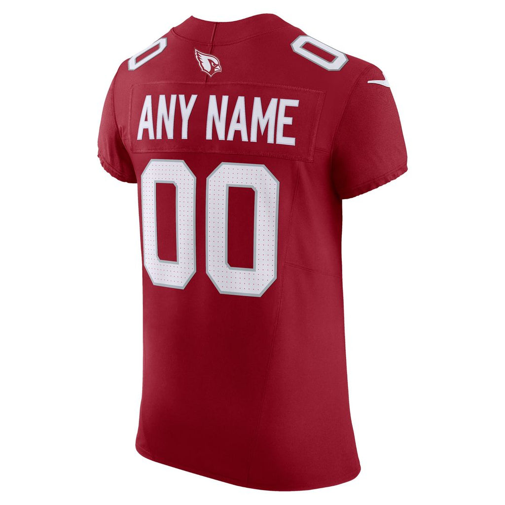 Arizona Cardinals Nike Vapor F.U.S.E. Elite Custom Jersey - Cardinal Official NFL Team Apparel Football Fan Gear
