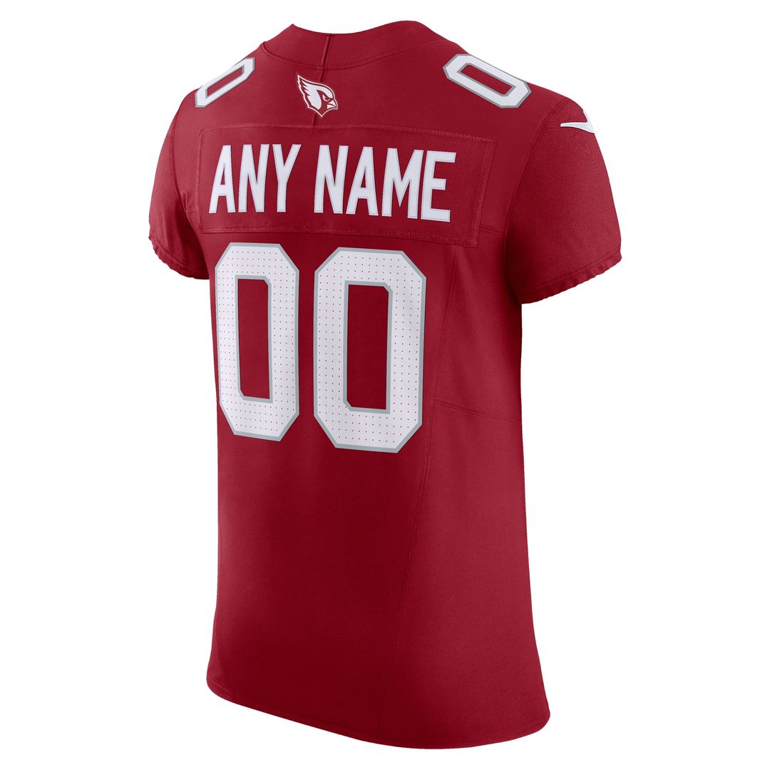 Arizona Cardinals Nike Vapor F.U.S.E. Elite Custom Jersey - Cardinal Official NFL Team Apparel Football Fan Gear