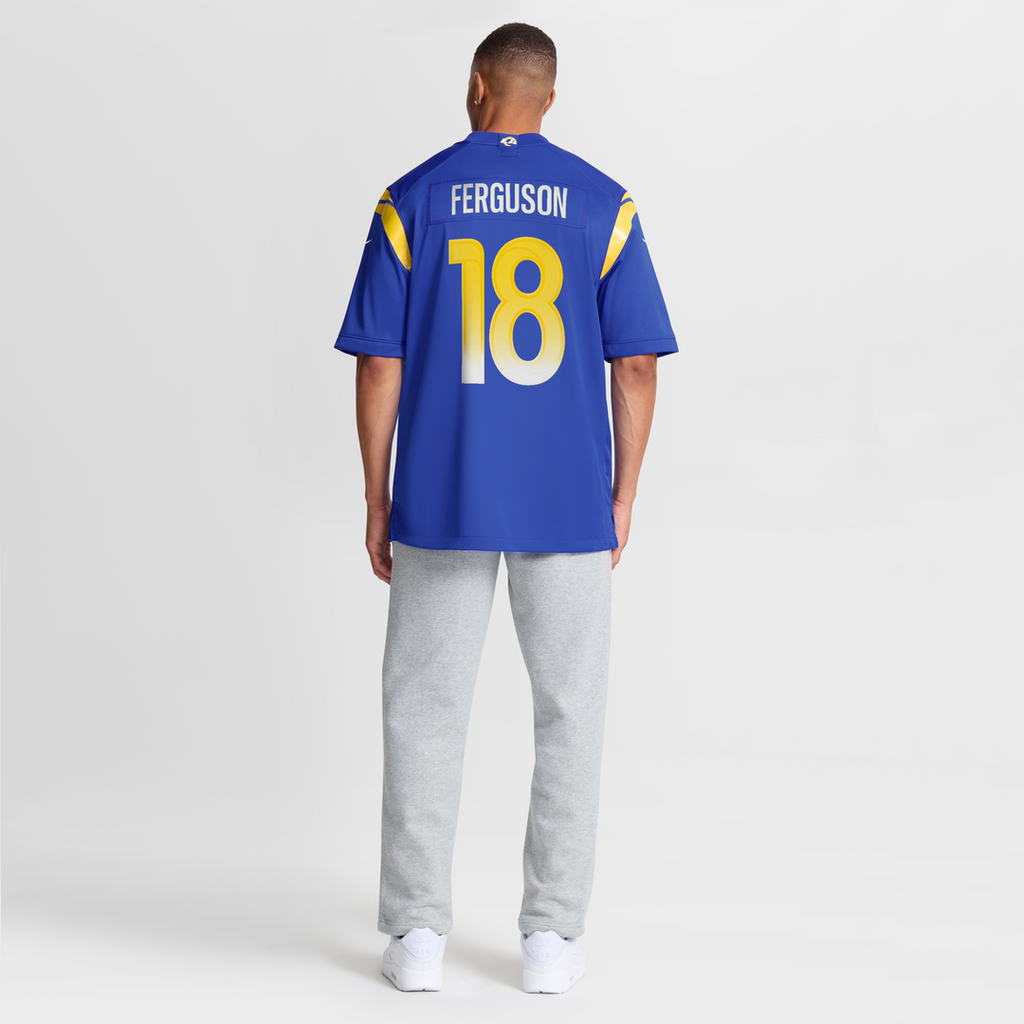 Terrance Ferguson Los Angeles Rams Nike Team Game Jersey - Royal Official NFL Team Apparel Football Fan Gear
