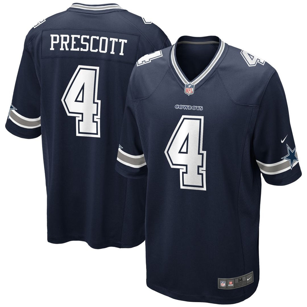 Dak Prescott Dallas Cowboys Nike Youth Game Jersey - Navy Official NFL Team Apparel Football Fan Gear