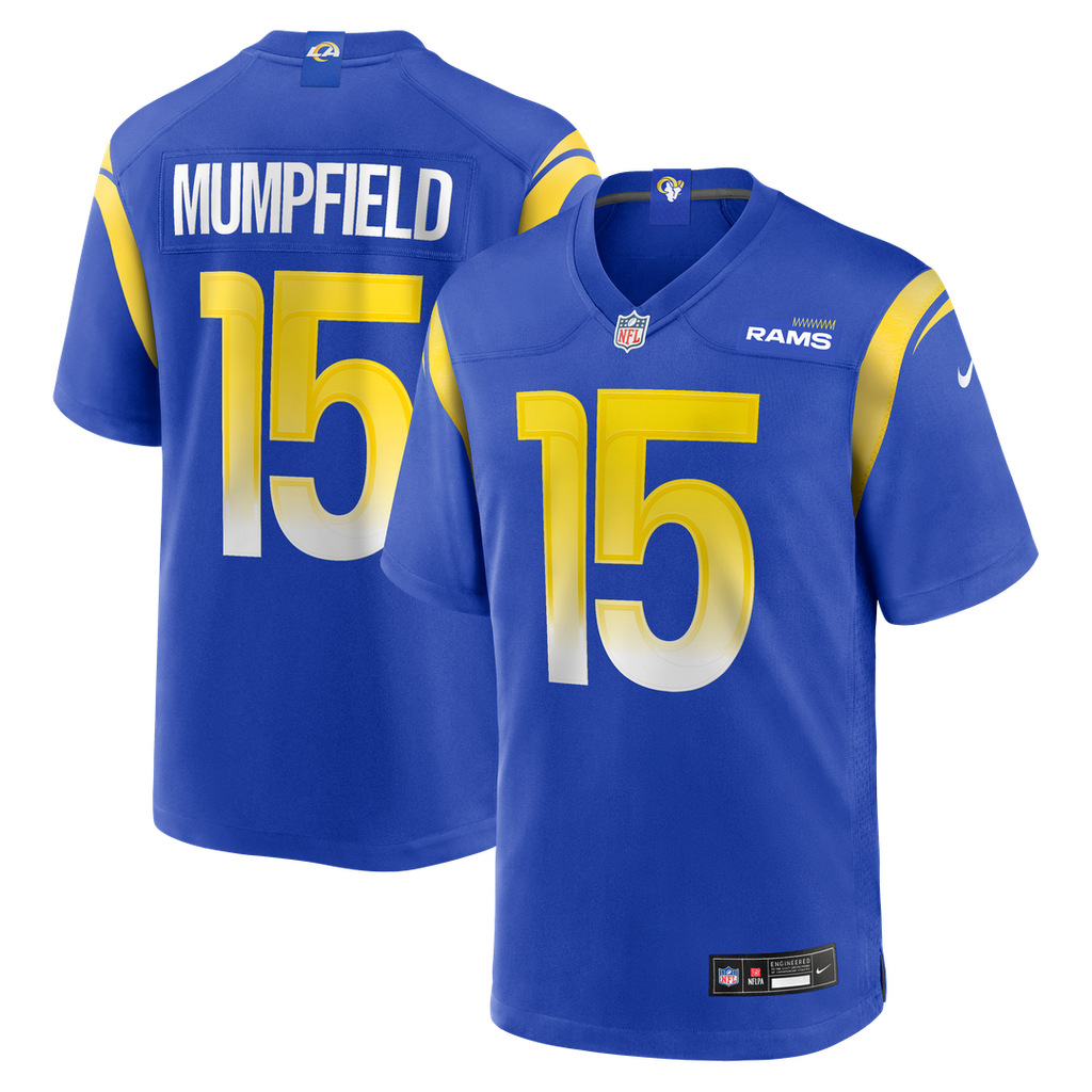 Konata Mumpfield Los Angeles Rams Nike Team Game Jersey - Royal Official NFL Team Apparel Football Fan Gear