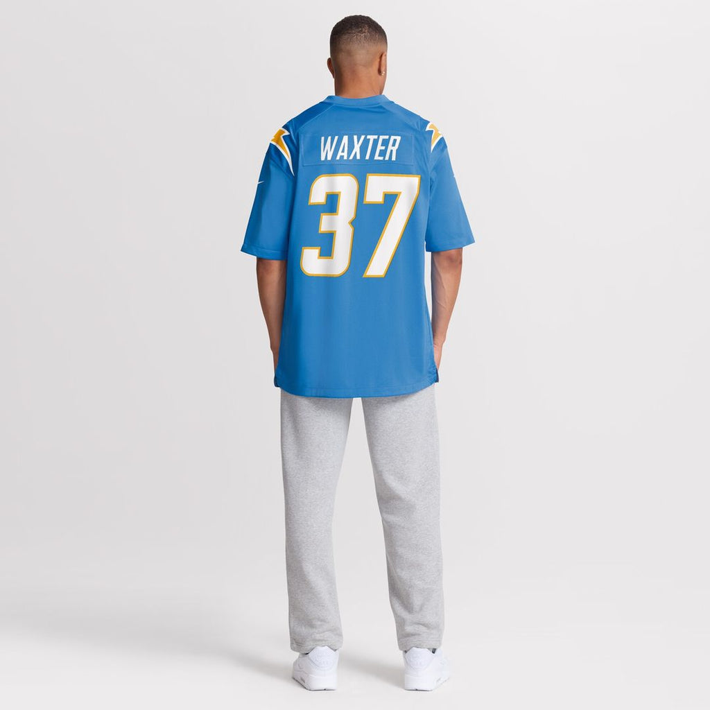 Isas Waxter Los Angeles Chargers Nike Team Game Jersey - Powder Blue Official NFL Team Apparel Football Fan Gear