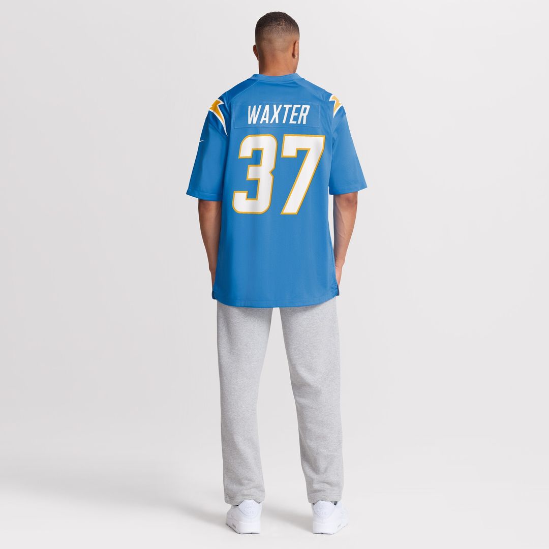 Isas Waxter Los Angeles Chargers Nike Team Game Jersey - Powder Blue Official NFL Team Apparel Football Fan Gear