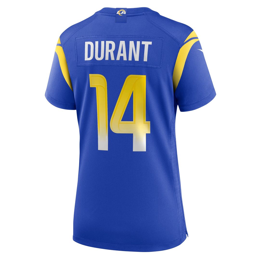 Cobie Durant Los Angeles Rams Nike Women's Game Player Jersey - Royal Official NFL Team Apparel Football Fan Gear