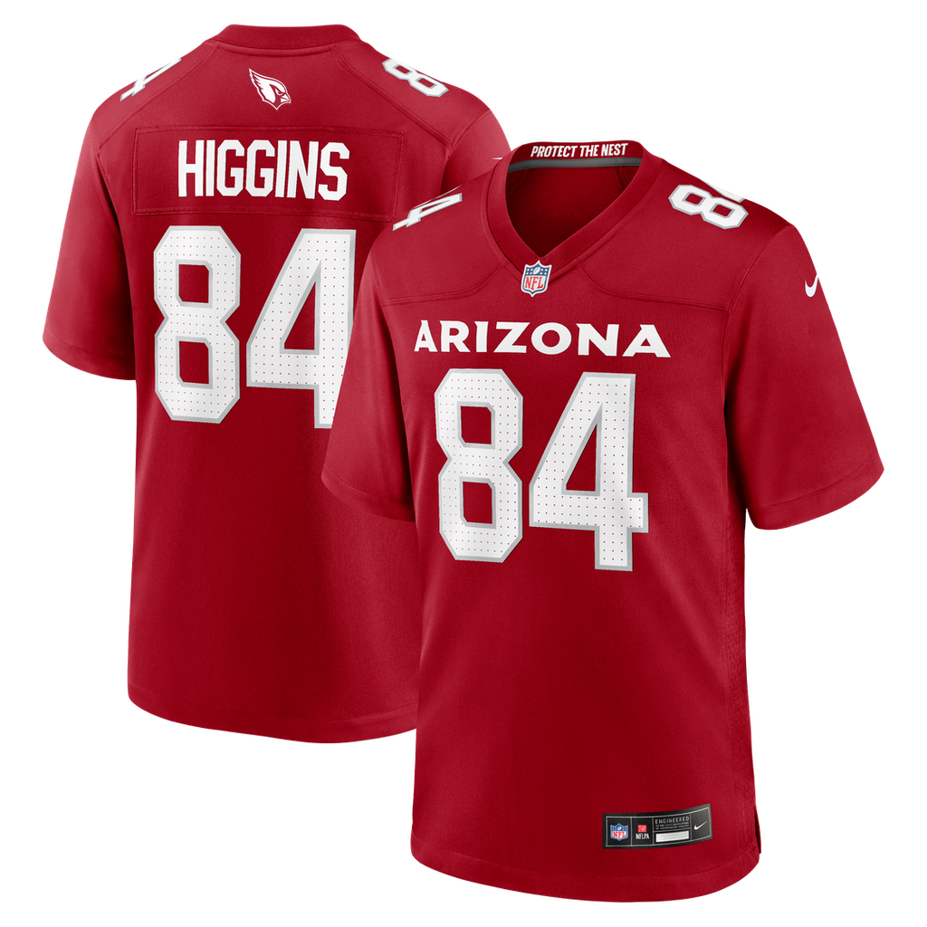 Elijah Higgins Arizona Cardinals Nike Team Game Jersey - Cardinal Official NFL Team Apparel Football Fan Gear