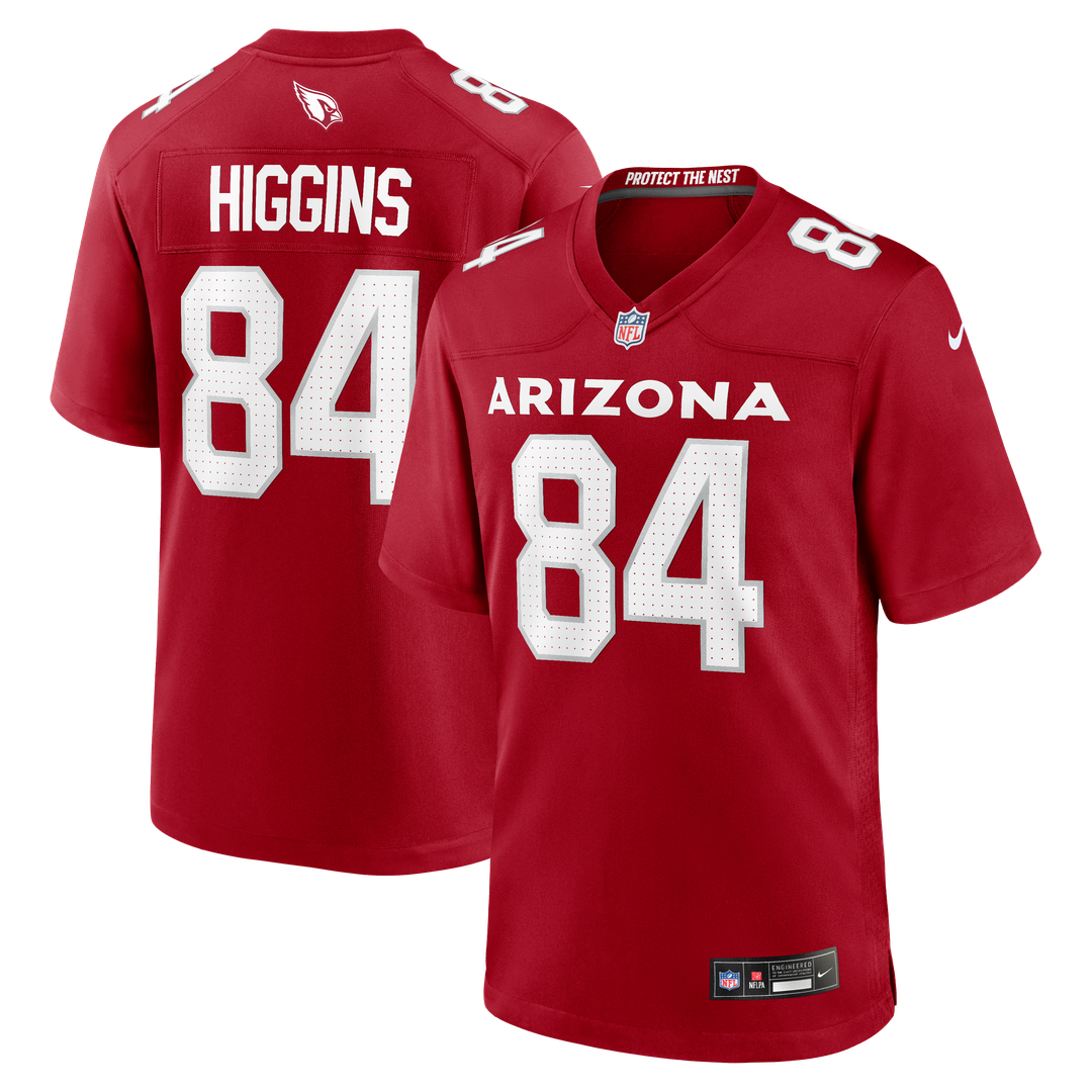 Elijah Higgins Arizona Cardinals Nike Team Game Jersey - Cardinal Official NFL Team Apparel Football Fan Gear