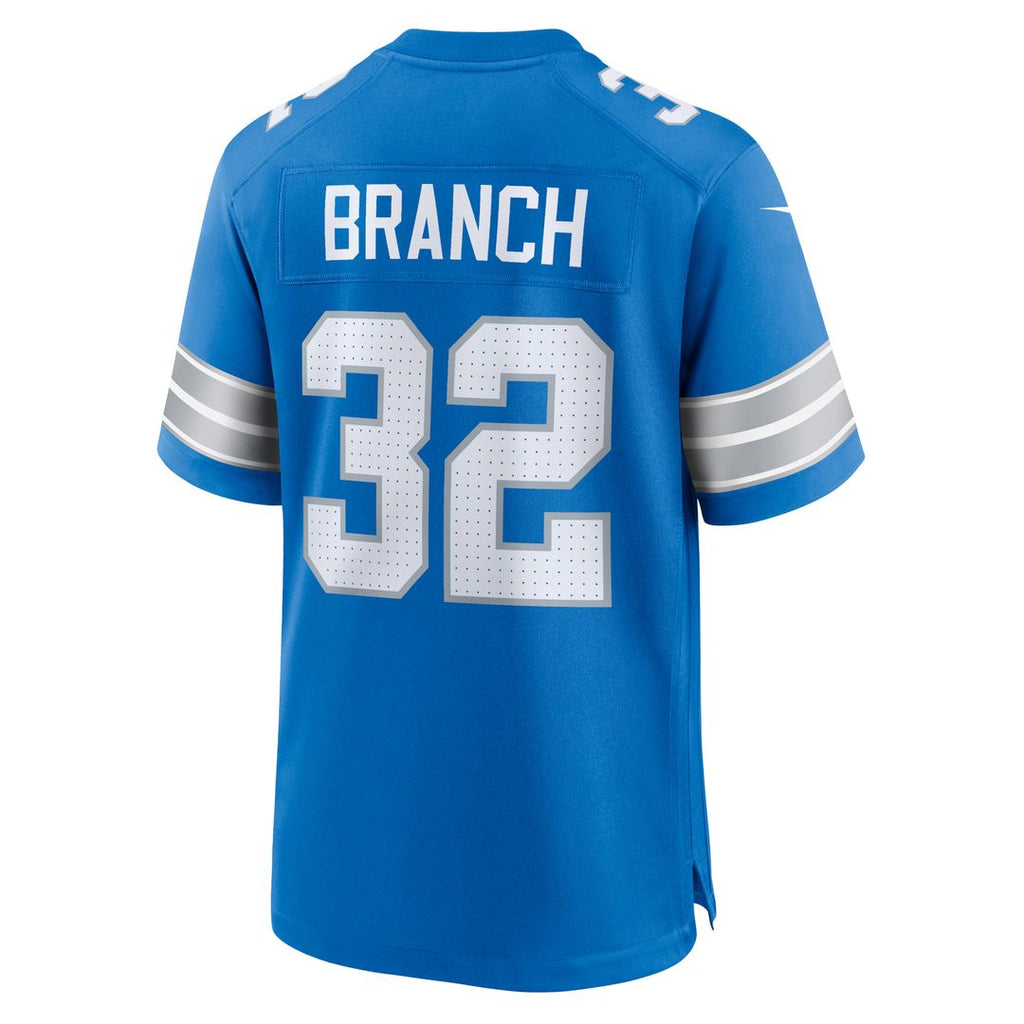 Brian Branch Detroit Lions Nike White Game Jersey - White Official NFL Team Apparel Football Fan Gear