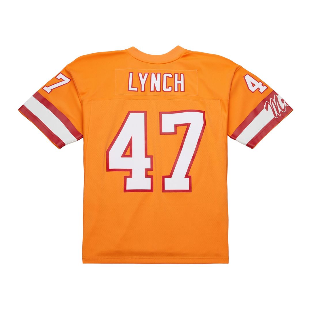John Lynch Tampa Bay Buccaneers Mitchell & Ness 1993 Legacy Replica Jersey - Orange Official NFL Team Apparel Football Fan Gear
