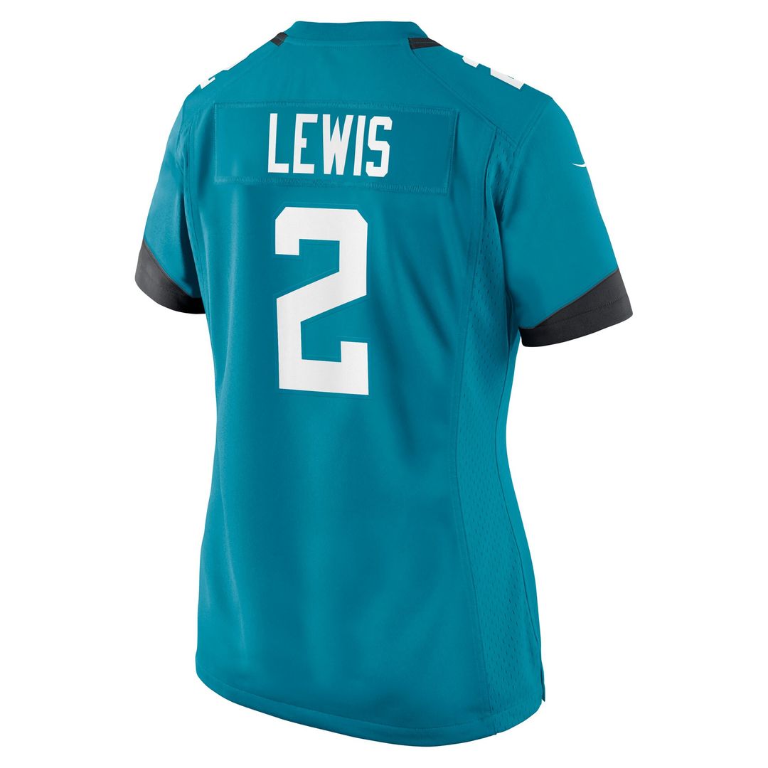 Jourdan Lewis Jacksonville Jaguars Nike Women's Team Game Jersey - Teal Official NFL Team Apparel Football Fan Gear