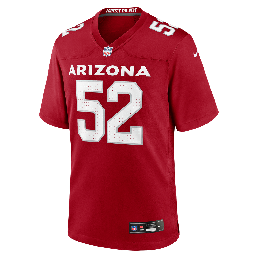 Jordan Burch Arizona Cardinals Nike Team Game Jersey - Cardinal Official NFL Team Apparel Football Fan Gear