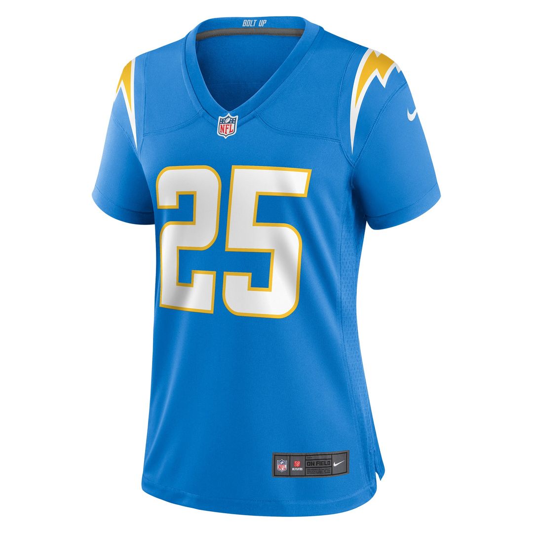 Joshua Kelley Los Angeles Chargers Nike Women's Player Game Jersey - Powder Blue Official NFL Team Apparel Football Fan Gear